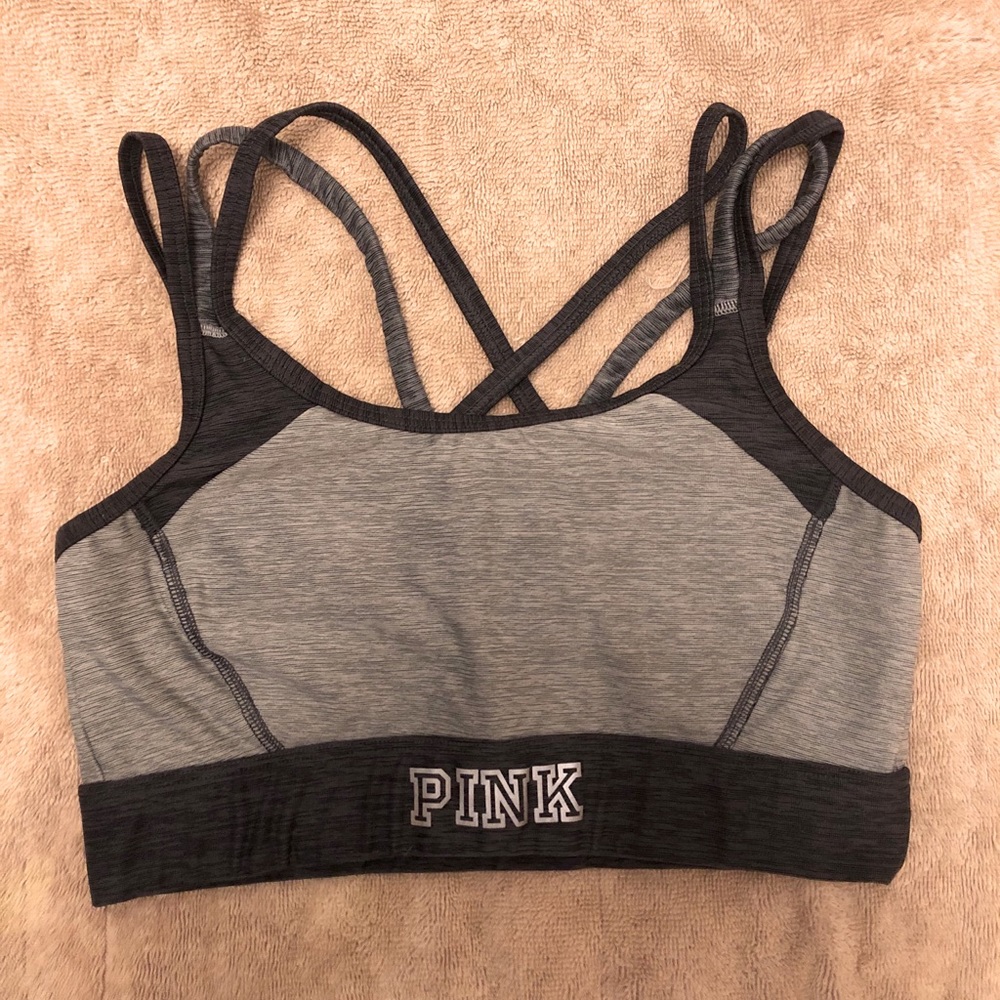 Pink Sports Bra
